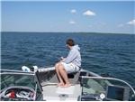 Fishing at Moose Lake
