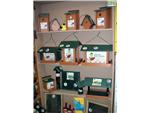 Many different styles of feeders to choose from...