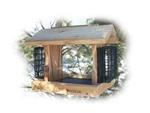 Premium Cedar Feeder with Suet Cages by Woodlink