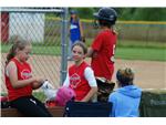 Girls Softball, on the Bench