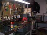 The shop tools.
