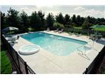 22' x 42' Radius Rectangle With Spillover Spa