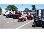 Menards parking lot.