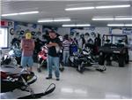 Shopping in the Showroom.
