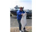 Lara & a 50# Halibut