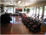 Power equipment section.