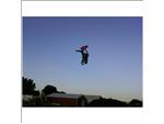 Corey on a freestyle ramp