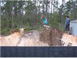 We can't wait for the pool to be finished!