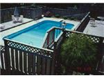 20' X 40' pool with 4' radius corners and 4' X 8' extended center steps