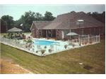 18' X 36' oval pool with centered 4' X 8' rounded steps. This is the 5th pool installed by Tri-State for this family over the years.