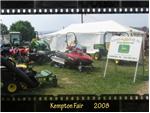 Some of our equipment on display at the Kempton Country Fair 2008.