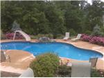 Inground Pool With Slide