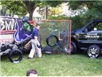 UVA Football Toss