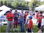 UVA Football Toss