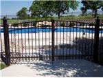 Finished pool installed.