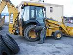 Ryan Working On A Backhoe Tire