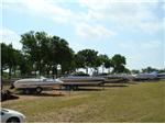 A few of the boats