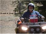 Here comes Santa? No it's Dale Johnson.