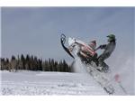 Look at that snow fly!