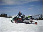 Matt with the sleds.