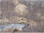 Crossing the beaver dam