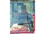 Mike Kolka and his grandson Brandon