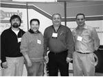 Clark Harper and Ray Baillargeon, J & R Tire; Tom Carlson and Dave Andruscavage, Pomp's Tire