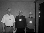 Convention Chairman, Dallas Backhaus; Retired NCTDSA Executive Director, Jim Knecht; Board Member, Bob Rynda