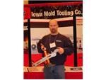 Todd Meier, Lignite Tire, with the new IMT-1000 Bead Breaker