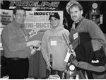 Brad Erickson, Erickson Tech Service; Dustin Voorhees, Glacial Plains Co-op; Ron Johnson, Tires Plus - Fergus Falls