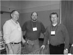 Loren Fagerness, Pioneer Rim & Wheel; Rick Cox, Rick's Certified Auto; Todd Anderson, Pioneer Rim & Wheel