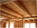 Log loft supports