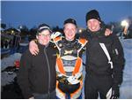 Emil with his Swedish mechanics.