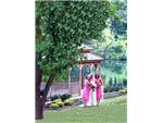 Bridesmaids by the Gazebo