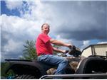 Albert Patrick and his new Foreman 500 Power Steering! Thanks so much for your business and have fun!