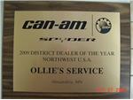 CAN-AM SPYDER AWARD