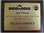 SEA-DOO SPORT BOATS AWARD