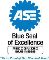 We've been recognized by the ASE for its Blue Seal of Excellence.